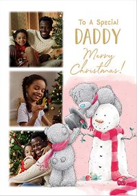 Tap to view Me To You Daddy 3 Photo Christmas Card