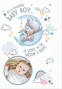 Tap to view Me To You Tiny Tatty New Baby Boy Card