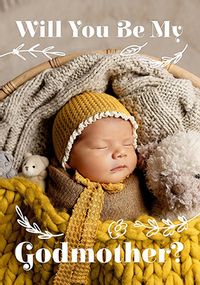 Tap to view Will you be my Godmother? Photo Card