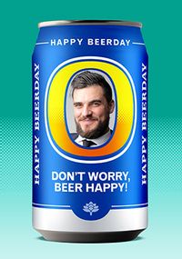 Tap to view Happy Beerday Photo Upload Card