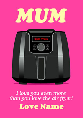 Mum Love You More Personalised Mother's Day Card