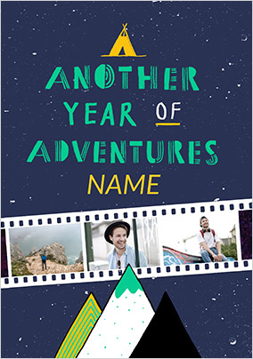 Another Year of Adventures Father's Day Card