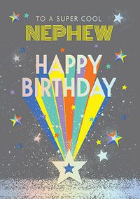Tap to view Cool Nephew Happy Birthday Card