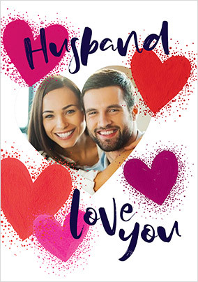 Paper Link Husband Love Valentines Card
