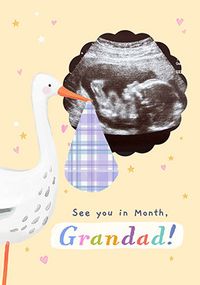 Tap to view Can't Wait To Meet You Grandad Pregnancy Photo Card