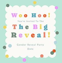 Tap to view Gender Reveal Party Invitation Card