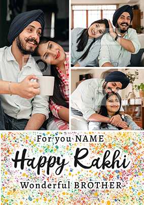 Rakhi Photo card