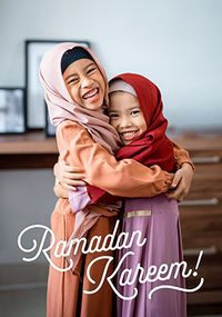 Tap to view Ramadan Kareem Simple Photo Upload Card