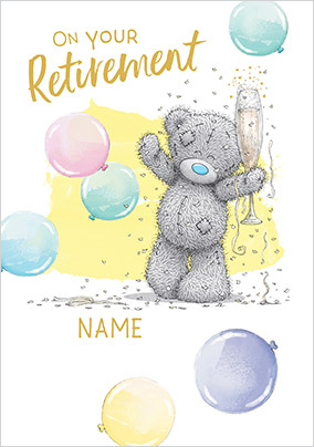 Me To You On Your Retirement Card