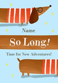 Tap to view So Long! Retirement Congratulations Card