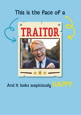 The Face Of Retirement Photo Congratulations Card