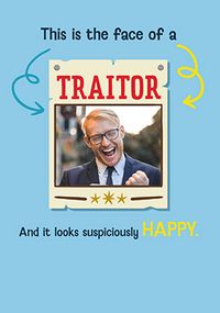Tap to view The Face Of Retirement Photo Congratulations Card