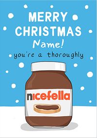 Tap to view Nicefella Personalised Christmas Card