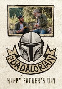 Tap to view The Mandalorian Father's Day Photo Card