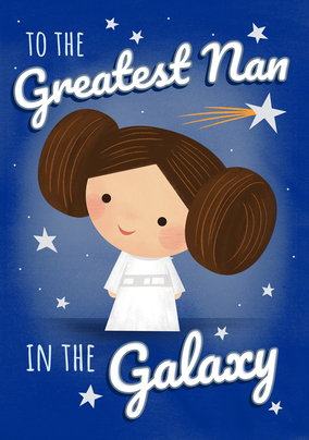 Star Wars Greatest Nan Mothers day Card