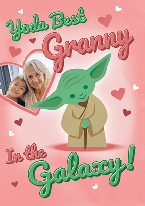 Star Wars Yoda Best Granny Mothers Day Card