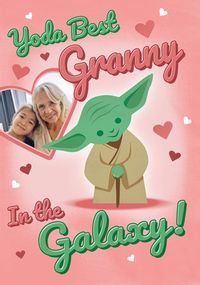 Tap to view Star Wars Yoda Best Granny Mothers Day Card