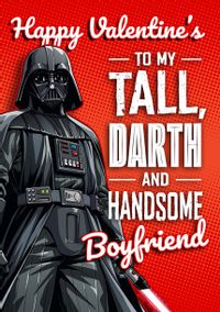 Tap to view Star Wars Darth Boyfriend Valentines Card