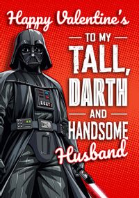 Tap to view Star Wars Darth Husband Valentines Card