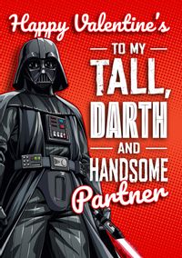 Tap to view Star Wars Darth Partner Valentines Card