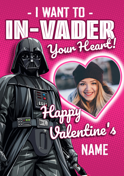 Star Wars Vader Valentines Card