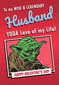 Tap to view Star Wars Legendary Yoda Valentines Card