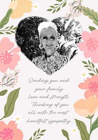 Tap to view Sympathy Verse Thinking of You Photo Card