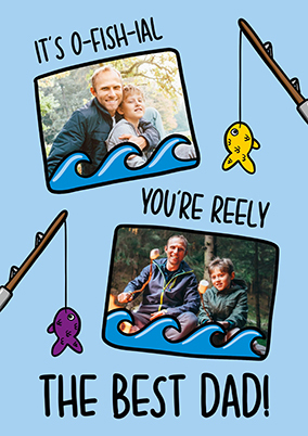 Reely the Best Dad Father's Day Card