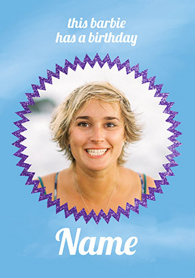 Has a Birthday Photo Card