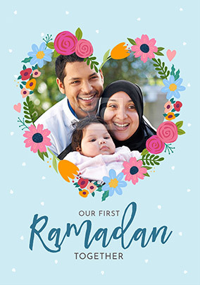 Our First Ramadan Together Photo Card