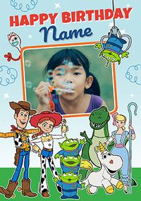 Tap to view Toy Story Birthday Photo Card
