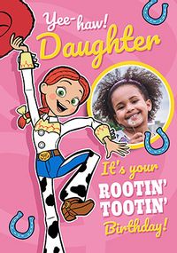 Tap to view Toy Story Jessie Daughter Birthday Photo Card