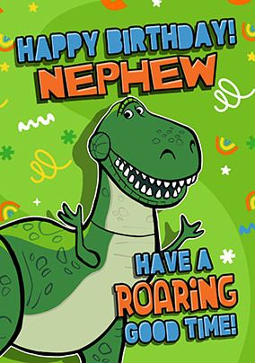 Photo of Toy Story Rex Nephew Birthday Card