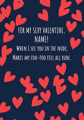 Photo of When I See You In The Nude Valentine's Day Card