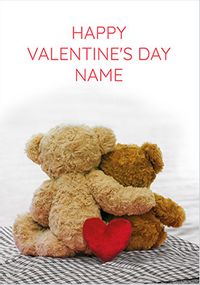 Tap to view Teddy Bear Hug Valentine's Day Card