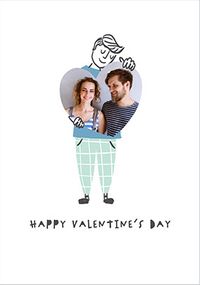Tap to view His Big Heart Valentine's Day Photo Card