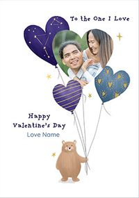Tap to view To The One I Love Heart Balloons Valentine's Day Photo Car