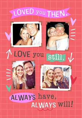 Photo of Always Have Always Will 4 Photo Valentine's Day Card