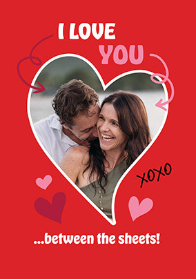 Funny Love You Valentine's Day Photo Card