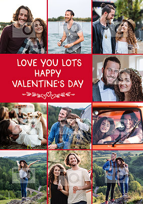 Multi Photo Valentine Card