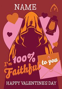 Tap to view The Traitors 100% Faithful Valentine's Day Card