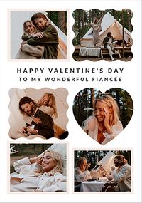 Tap to view Happy Momento Fiancee Valentine's Day 6 Photo Card