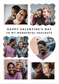 Tap to view Happy Momento Soulmate Valentine's Day 6 Photo Card