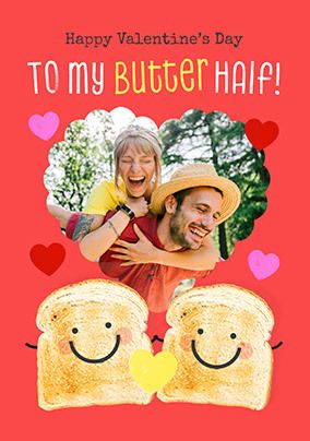 Photo of My Butter Half Valentine's Day Photo Card