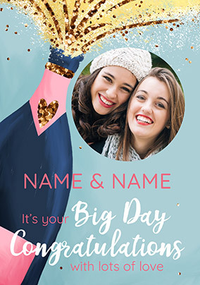 It's Your Big Day Wedding Card