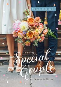 Tap to view Special Couple Photographic Wedding Card