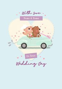 Tap to view Mr & Mrs Bears Wedding Card