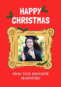 Tap to view Fave Grandchild Photo Christmas Card