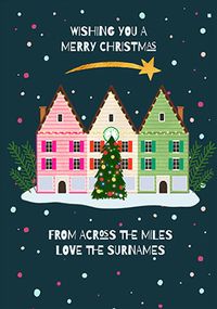 Across the Miles Homes Personalised Christmas Card