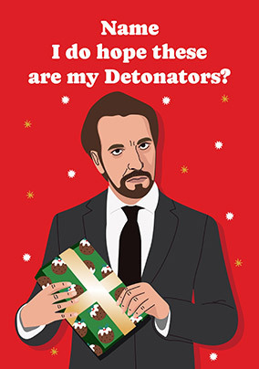 Detonators Die Hard Spoof Christmas Card